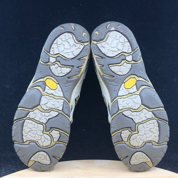 Merrell Vibram Outdoor Breathable brown/green hiking shoe- Wmns size 6 - Picture 8 of 8